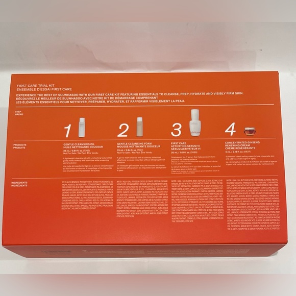 Sulwhasoo
First Care Trial Kit (Mini sizes), New, unopened - Picture 4 of 5
